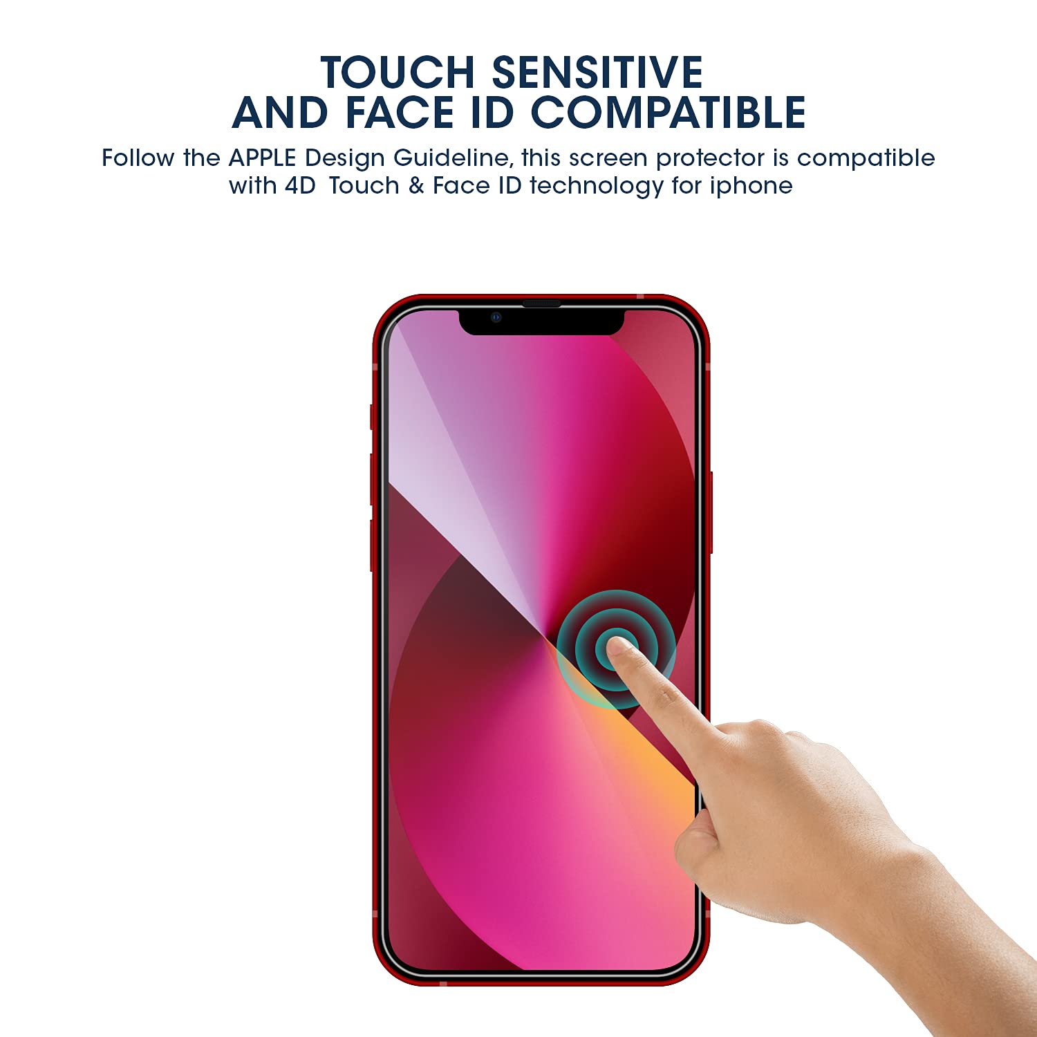 MKG-Edge To Edge Privacy Tempered Glass For Iphone 12 Pro Max (6.7 Inches) With Easy Self Installation Kit - Image 2