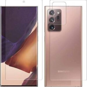 MKG-Front and Back Edge to Edge TPU Screen Protector with Crystal Clear ultimate view (Not a tempered glass) for Samsung Galaxy Note20 Ultra 5G